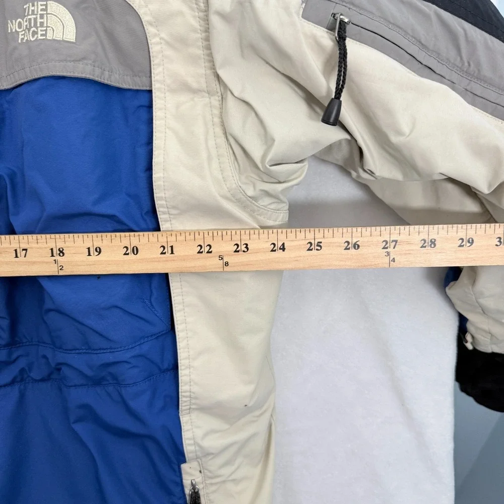 Vintage The North Face Rescue 3 In 1 Jacket Mens XL Blue Full Zip Denali Fleece